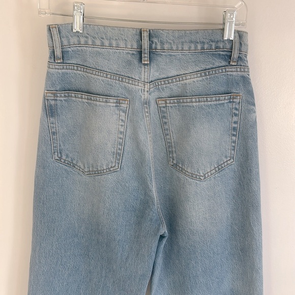 Reformation Jeans Wilder High Rise Wide Leg Cropped Jeans Women's size 27 - Picture 7 of 9